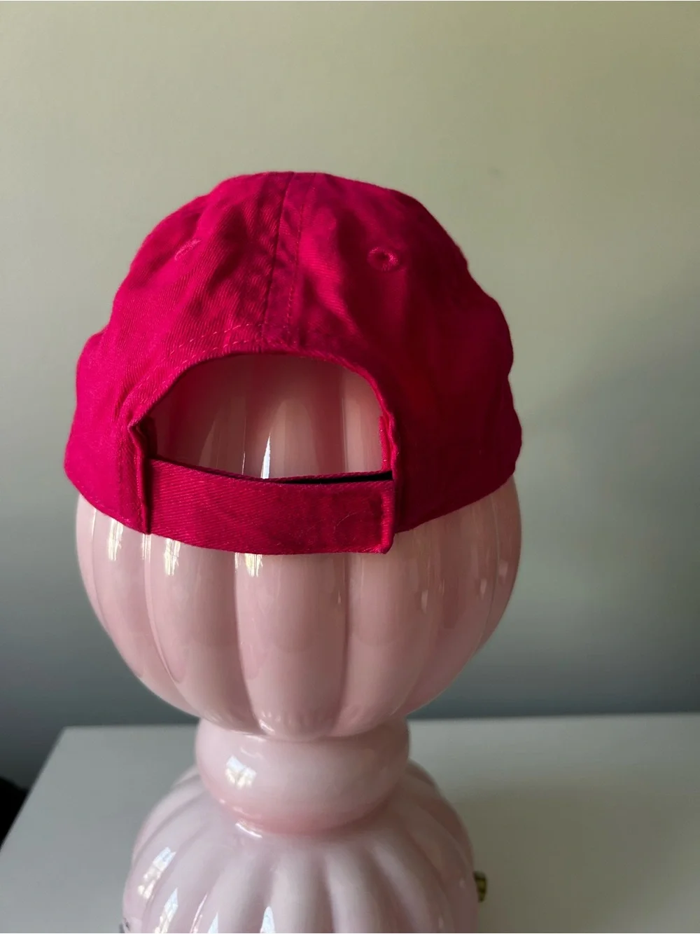 Infant hot pink with black Nike check baseball hate